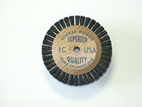 1-7/8 Inch (in) Hub Diameter and 3/8 Inch (in) Trim Size Superior Quality Jewelers Polishing Brush (1C)