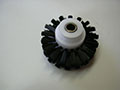 Industrial Wheel Brushes - Wheel Brush with Bearing and Pulley